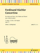 Concertino G-Dur op. 11 (violin and piano)