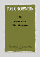Fünf Motetten