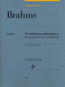 At The Piano - 15 well-known original pieces in progressive order of difficulty with practical comments