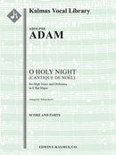 O Holy Night (Cantique de Noel) orchestration for high voice in Eb(スコアとパート譜セット)