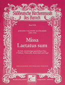Missa Laetatus sum (Score)