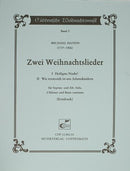 Zwei Weihnachtslieder (Score)