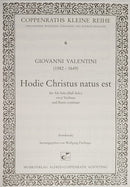 Hodie Christus natus est