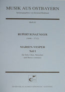Marien-Vesper I (Score)