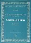 Ciaccona à 3 chori (Score)