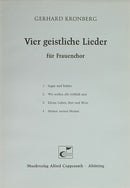 Vier geistliche Lieder (SSA)