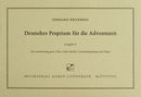 Deutsches Proprium für die Adventszeit (SATB, full score)
