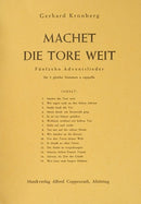 Kronberg: Fünfzehn Adventslieder