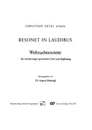 Resonet in laudibus