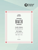6 Suites BWV 1007-1012