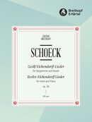 12 Eichendorff-Lieder Op. 30