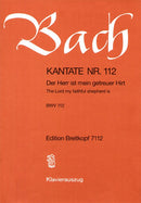 Kantate BWV 112 "Der Herr ist mein getreuer Hirt" (ヴォーカル・スコア)