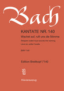 Kantate BWV 140 "Wachet auf, ruft uns die Stimme" (ヴォーカル・スコア)