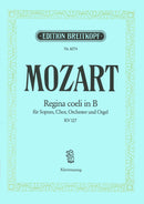 Regina coeli in Bb major K. 127 (ヴォーカル・スコア)