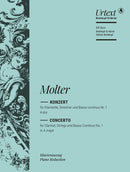 Clarinet Concerto No. 1 in A major(ピアノ・リダクションとクラリネットのパート譜)