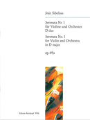 Serenata No. 1 in D major Op. 69a(ピアノ・リダクション)