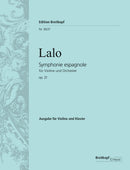 Symphonie espagnole Op. 21(ピアノ・リダクション)