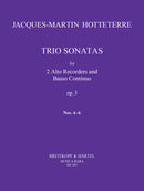 Trio Sonatas Op. 3, No. 4 - 6