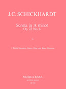Sonatas Op. 22, No. 6 in A minor