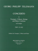 Concerto in D major TWV 53:D2(ピアノ・リダクション)