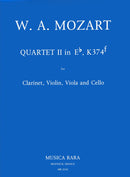 Quartet No, 2 in Es based on the Violin Sonata K, 374f