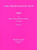 Trio Sonata in G Wq 153