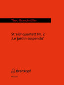 String Quartet No. 2 "Le jardin suspendu"(ポケットスコア)