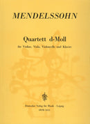 Quartet in D minor MWV Q 10