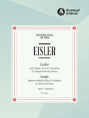 Lieder nach Texten von Kurt Tucholsky, vol. 1