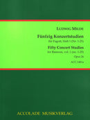 Fünfzig Konzertstudien op. 26 Book 1