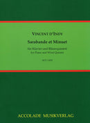 Sarabande et Minuet op. 24b