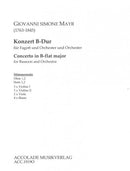 Konzert B-Dur (Set of parts)