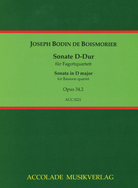 Sonata in D major op.34,2