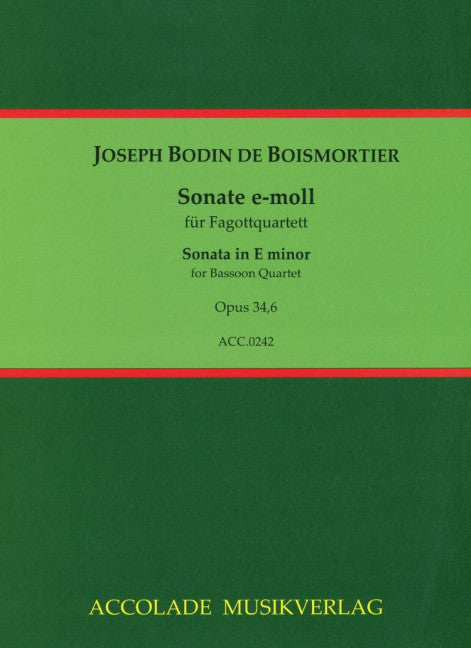 Sonate e-Moll op. 34,6