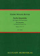 Sechs Quartette op. 1, Vol. 1: 1-3