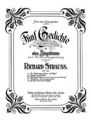 Fünf Gedichte von Friedrich Rückert op. 46/2, No. 2 Like the valiant Atlas (A major)