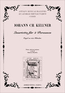 Quartetto für 2 Personen. Orgel vier Handen.