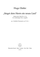 Singet dem Herrn ein neues Lied op. 12/1