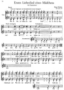 Erstes Liebeslied eines Mädchens (Was im Netze? Schau einmal!)