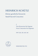 Kleine geistliche Konzerte, vol. 1