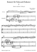 Concerto for Viola and Orchestra op. 93 (1953)(ピアノ・リダクション)