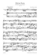 Little Suite for Clarinet in B-flat and Piano op. 28 (1924)