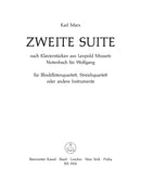 Zweite Suite für Blockflötenquartett, Streichquartett oder andere Instrumente