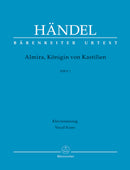 Almira, Queen of Castile HWV 1 (ヴォーカル・スコア)