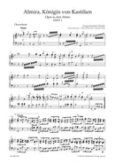 Almira, Queen of Castile HWV 1 (ヴォーカル・スコア)