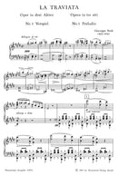 La Traviata (ヴォーカル・スコア)