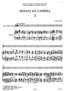 Sonata da camera for Violoncello and Chamber Orchestra (1940) (ピアノ・リダクション)