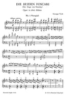 I due Foscari (ヴォーカル・スコア)