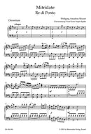 Mitridate, Re di Ponto K. 87 (74a) (ヴォーカル・スコア)