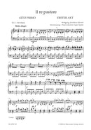 Il re pastore K. 208 (ヴォーカル・スコア)